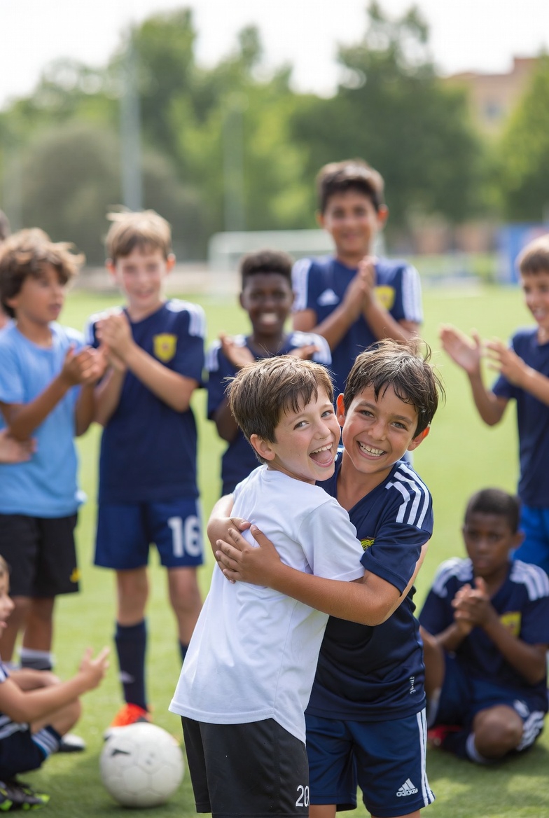 La Fundación UEFA utiliza el fútbol como herramienta de integración social para miles de niños desplazados en todo el mundo.